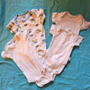 3 for $12 Gerber 0-3M Baby Onsies